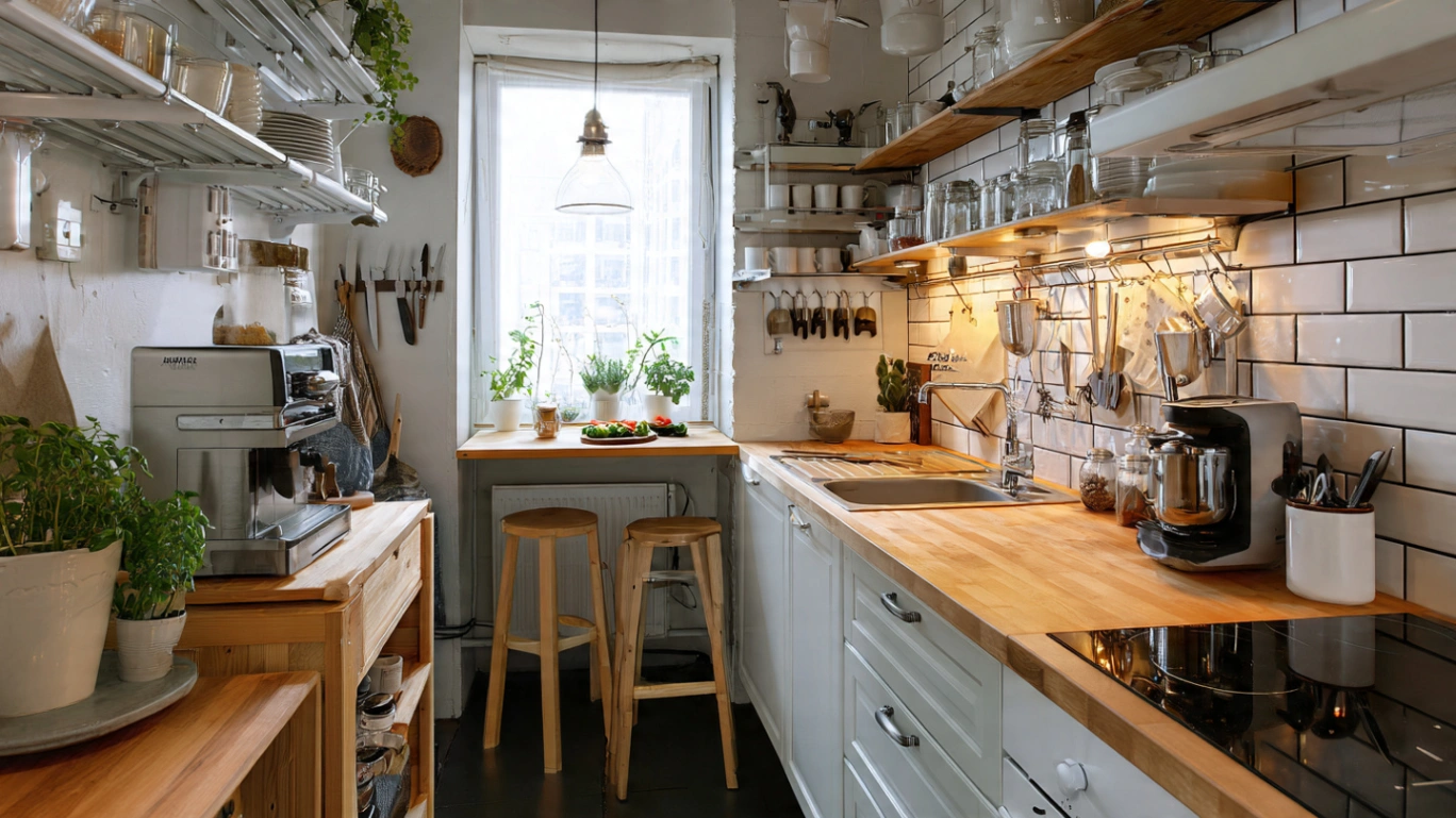 10 Genius Tiny Kitchen Ideas for Small Apartments That Maximize Every ...
